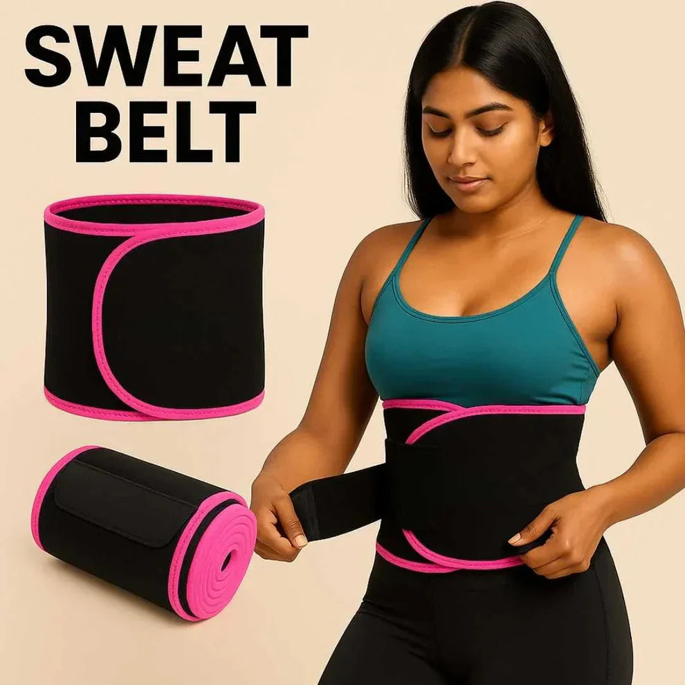 Urban Value: Adjustable Waist Trimmer Belt Sweat Enhancing Tummy Control