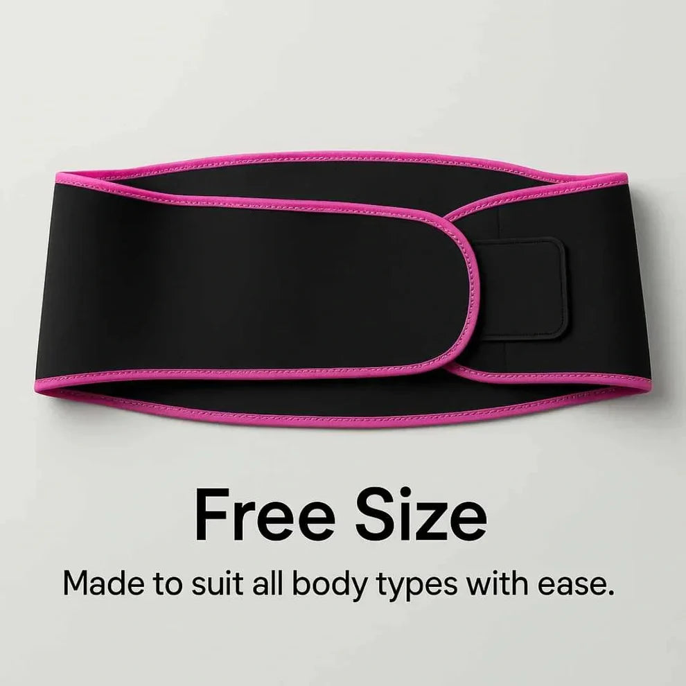 Urban Value: Adjustable Waist Trimmer Belt Sweat Enhancing Tummy Control